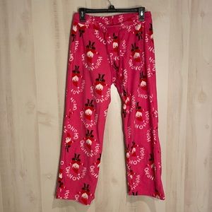 Old Navy Fleece Santa Pajama Pants Size Small